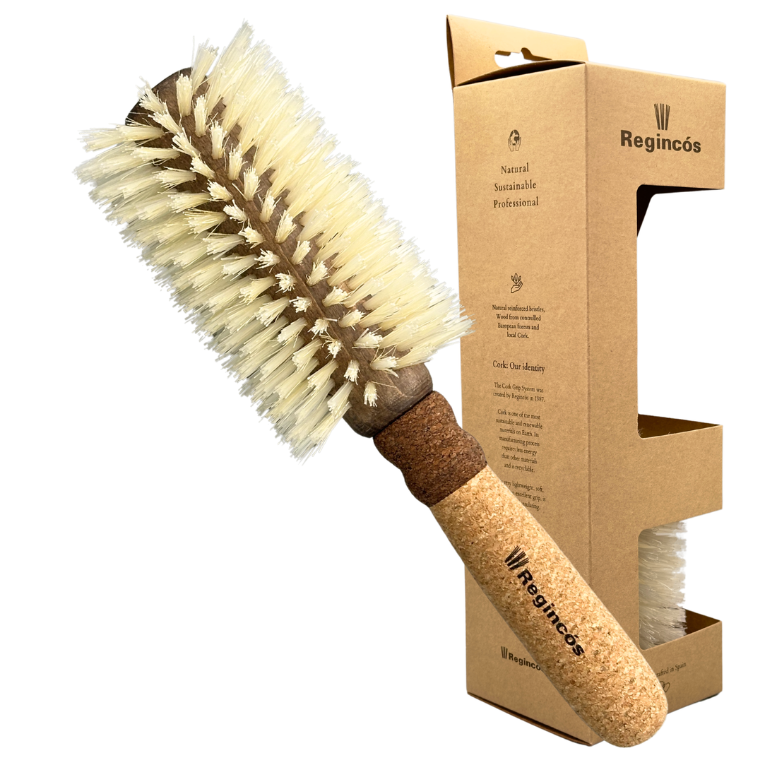 Regincós - E.Cork 860 blonde / Large - Cepillo profesional